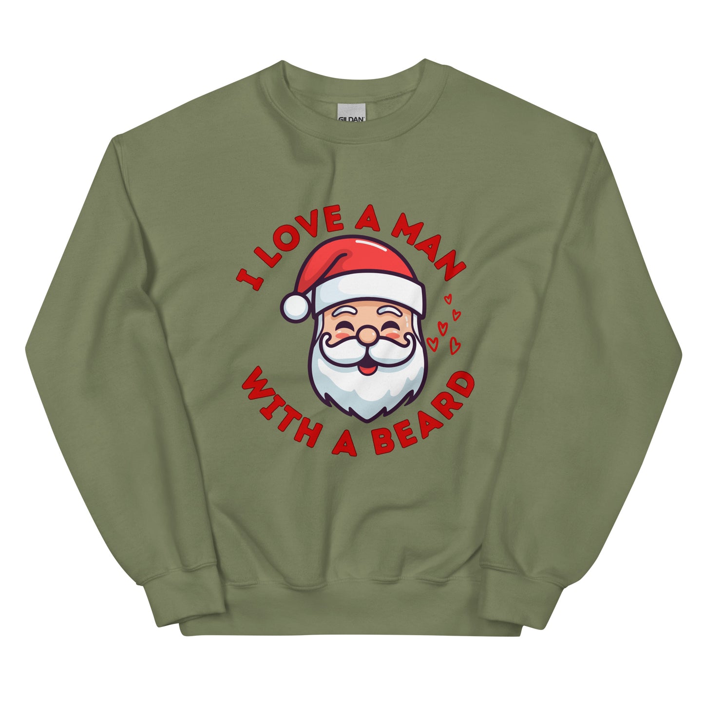 Unisex Bearded Man Sweatshirt