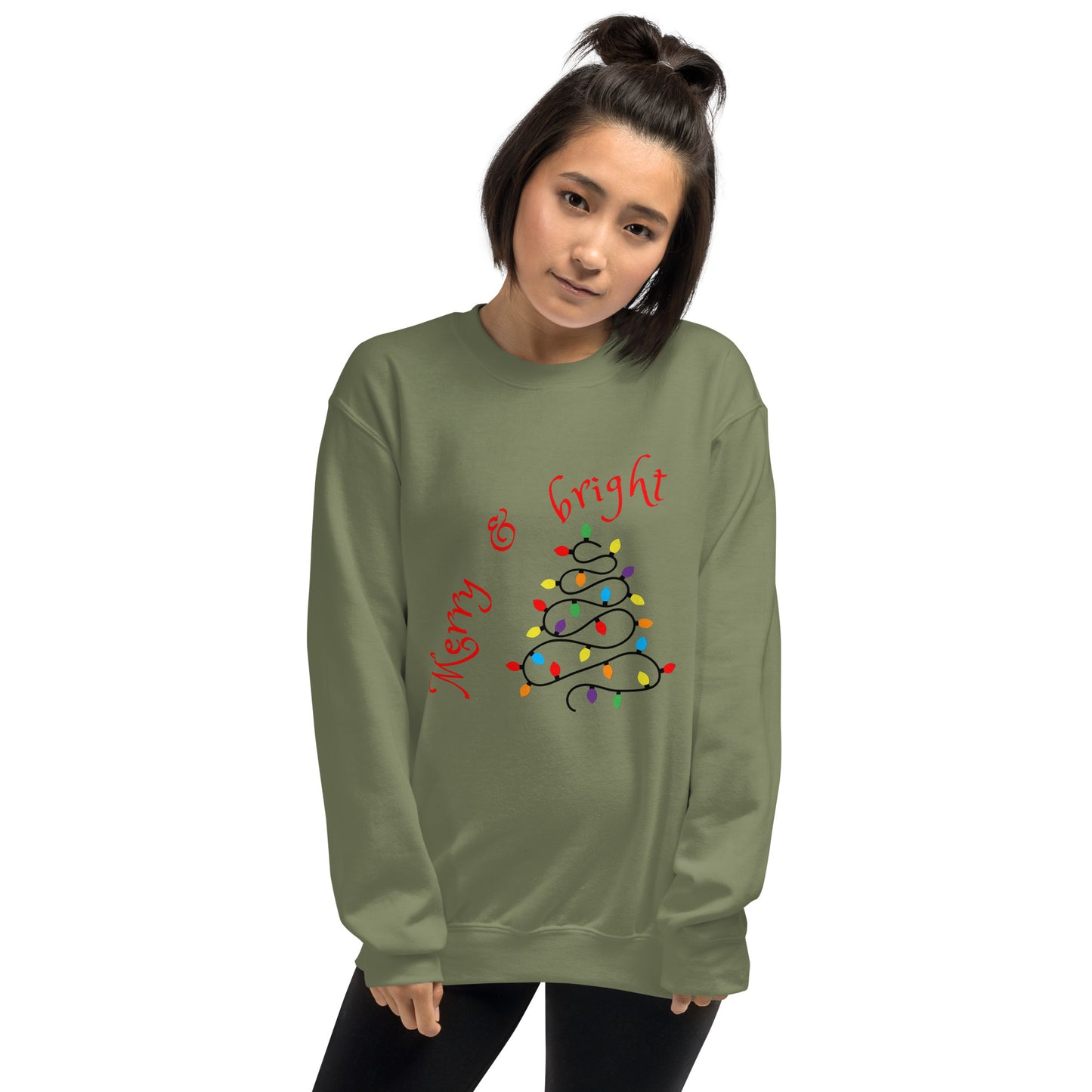 Unisex Merry and Bright Sweatshirt