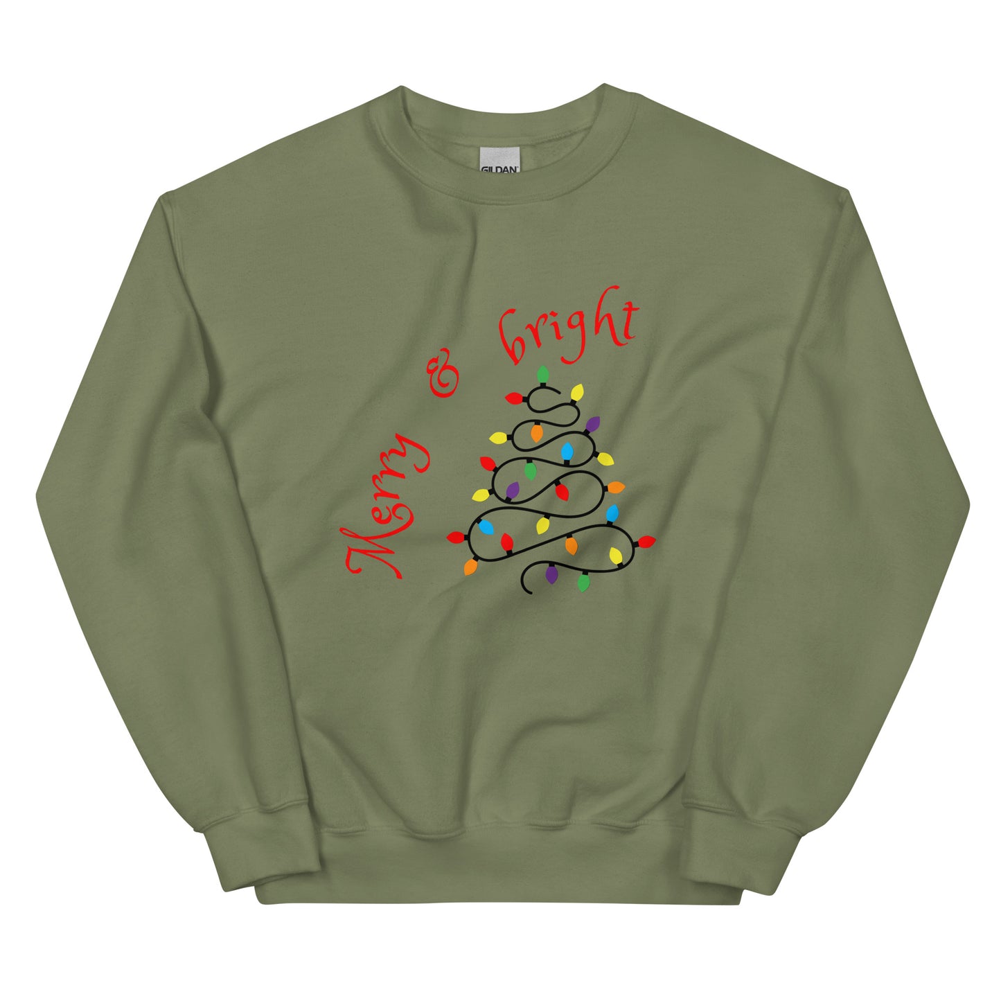 Unisex Merry and Bright Sweatshirt