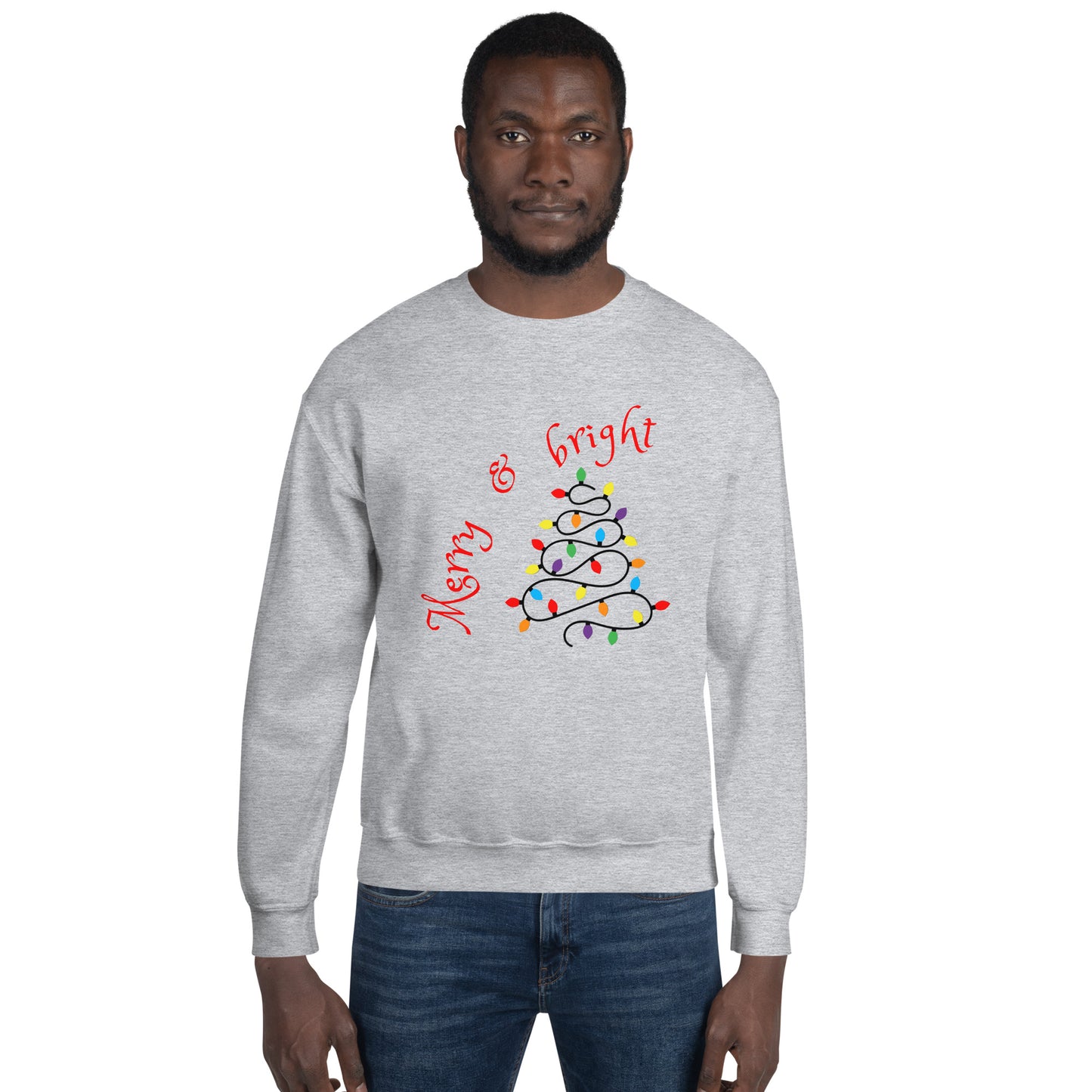 Unisex Merry and Bright Sweatshirt