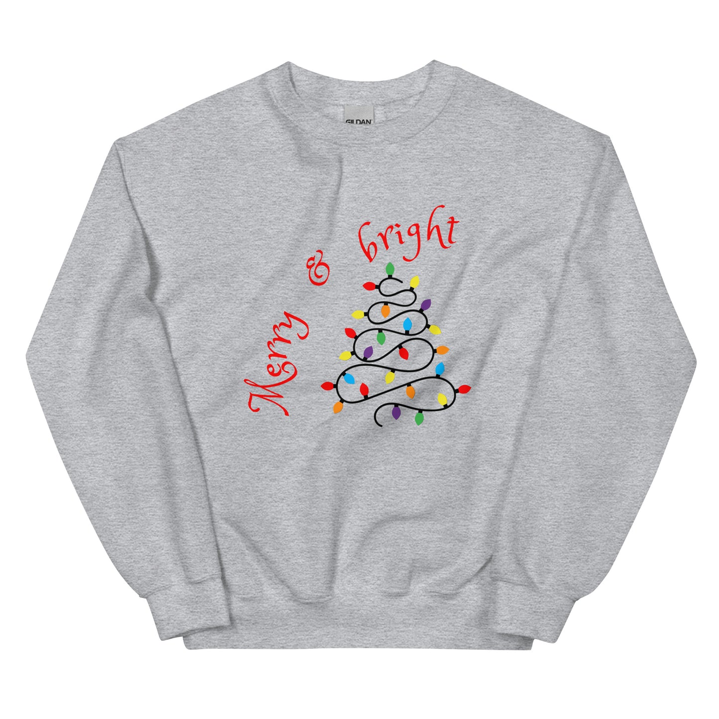 Unisex Merry and Bright Sweatshirt