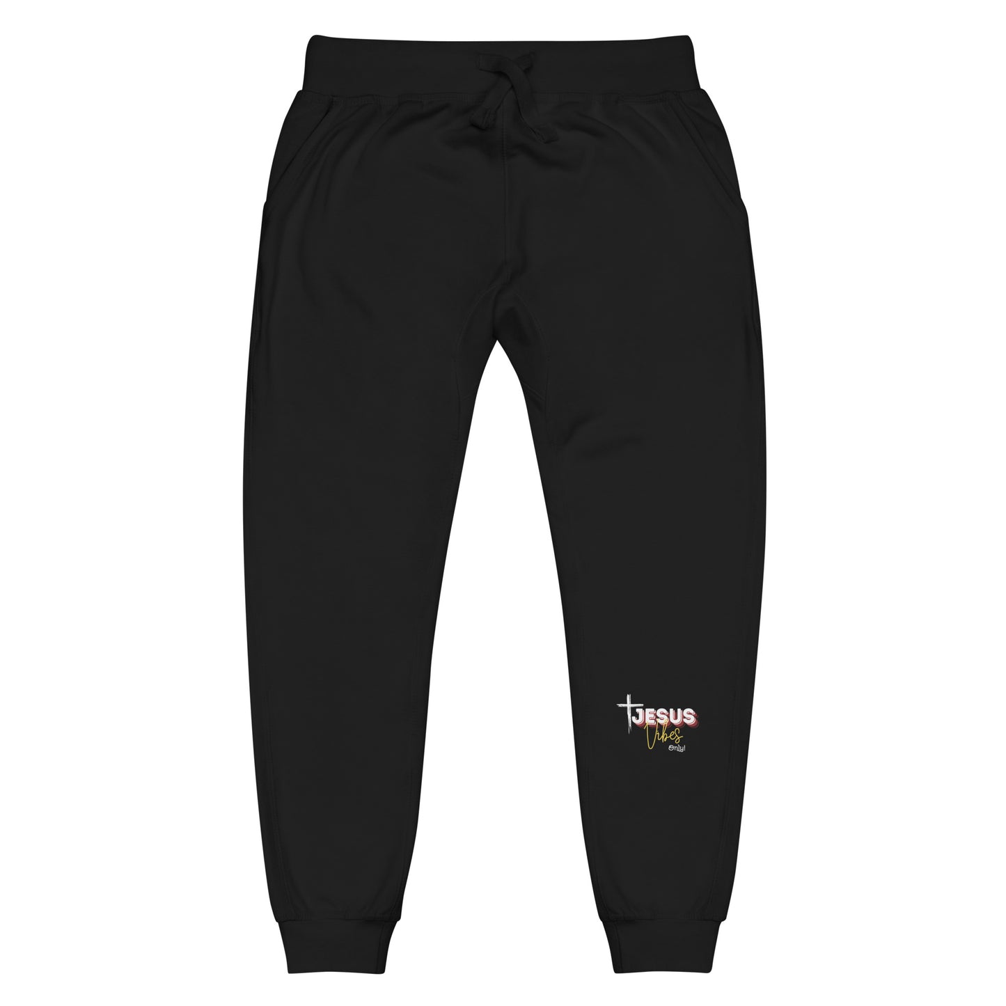 Unisex Jesus Vibes fleece sweatpants