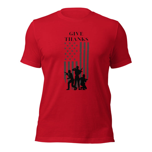 Unisex Give Thanks t-shirt - Bright Eye Creations