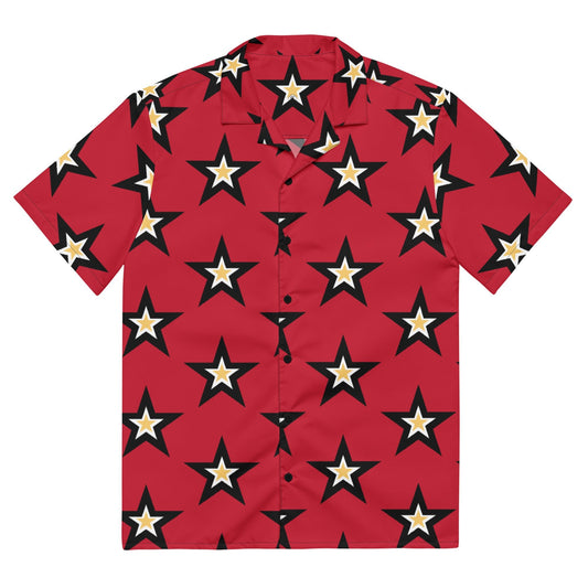 Unisex Stars button shirt - Bright Eye Creations