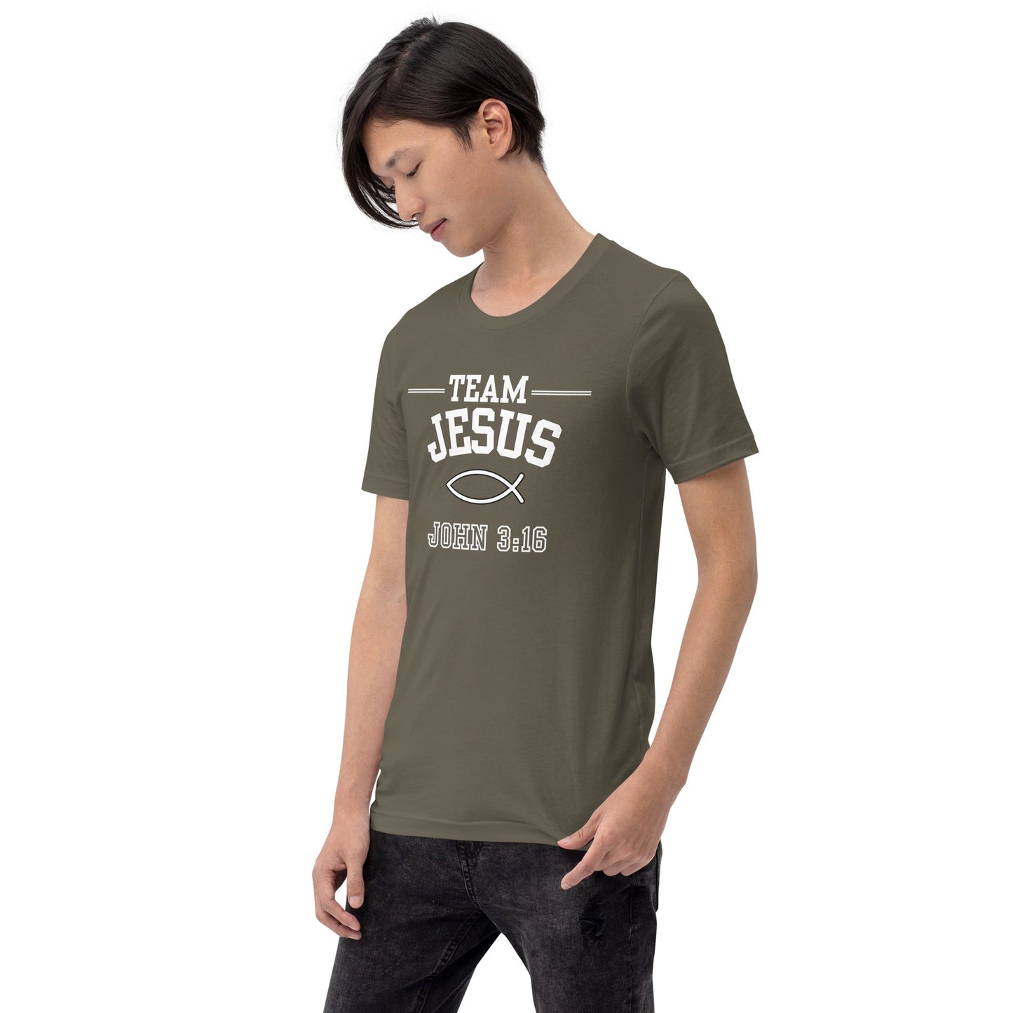 Unisex Team Jesus t-shirt - Bright Eye Creations