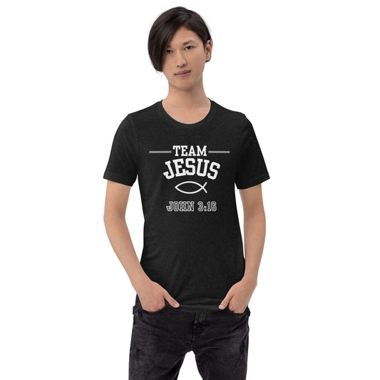 Unisex Team Jesus t-shirt - Bright Eye Creations