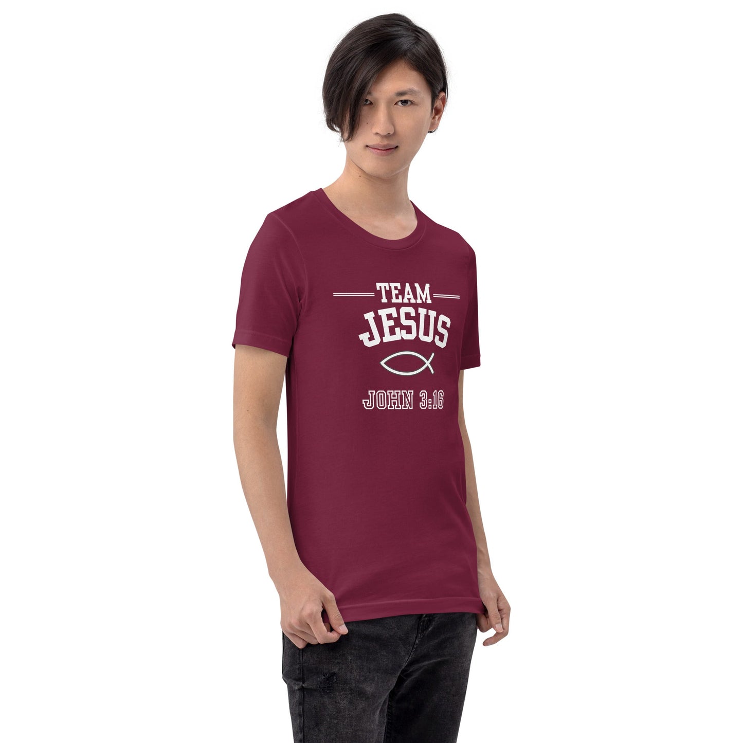 Unisex Team Jesus t-shirt - Bright Eye Creations