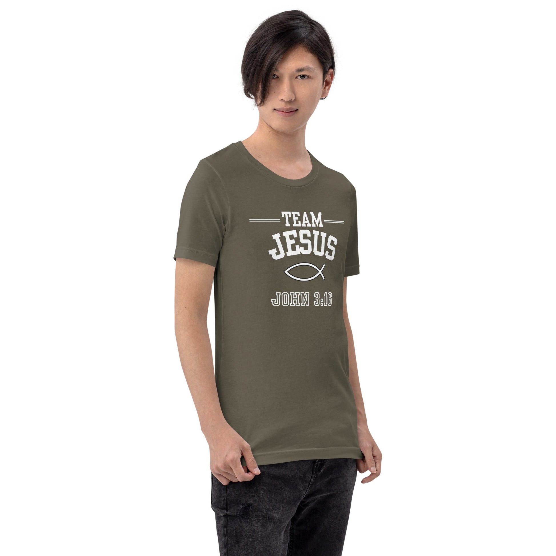 Unisex Team Jesus t-shirt - Bright Eye Creations