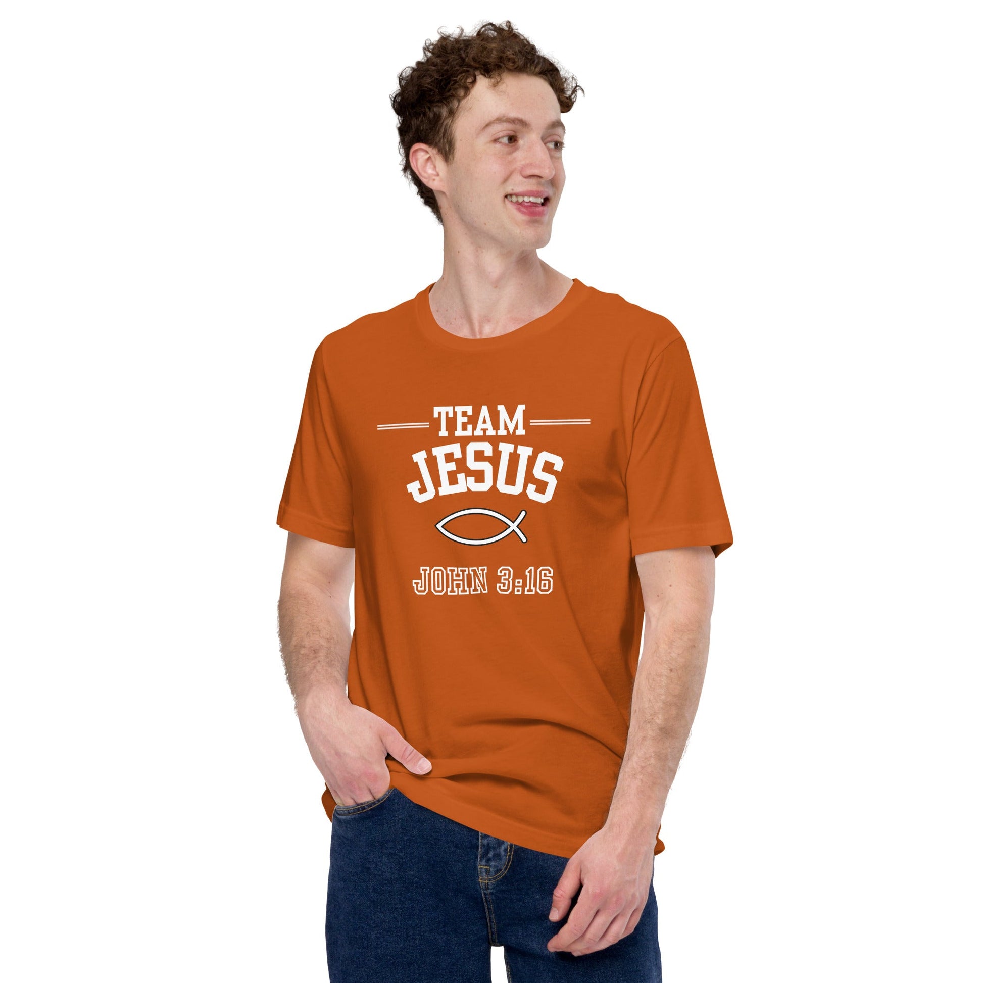 Unisex Team Jesus t-shirt - Bright Eye Creations