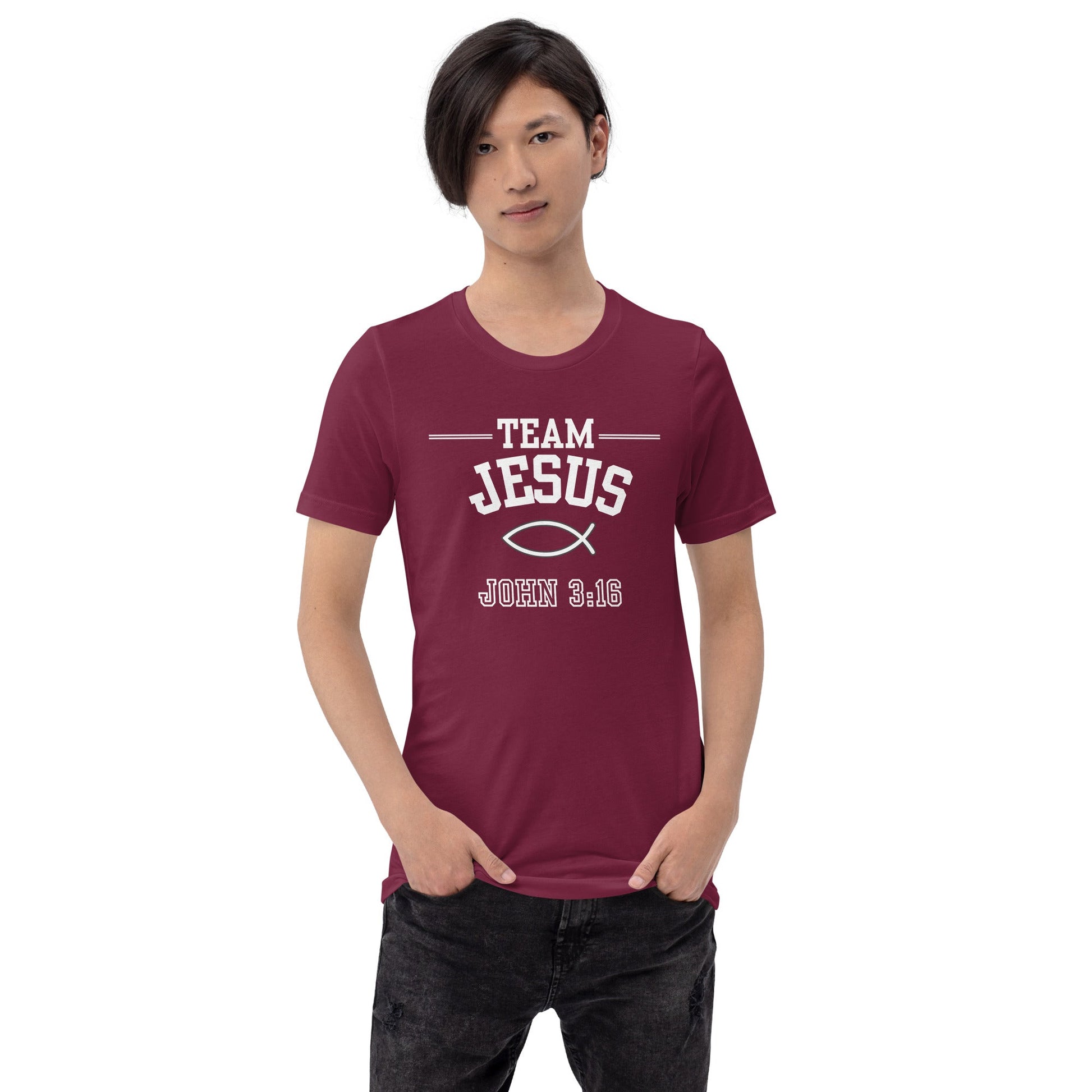 Unisex Team Jesus t-shirt - Bright Eye Creations