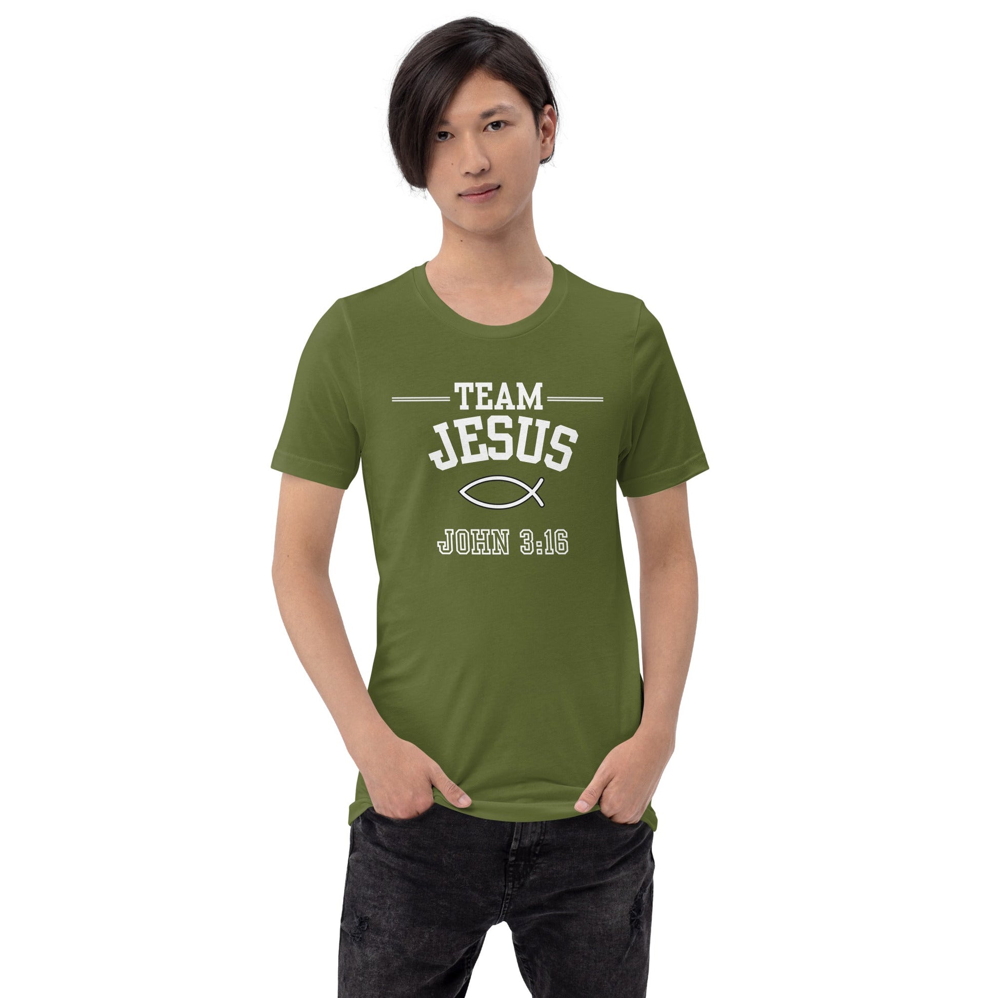 Unisex Team Jesus t-shirt - Bright Eye Creations