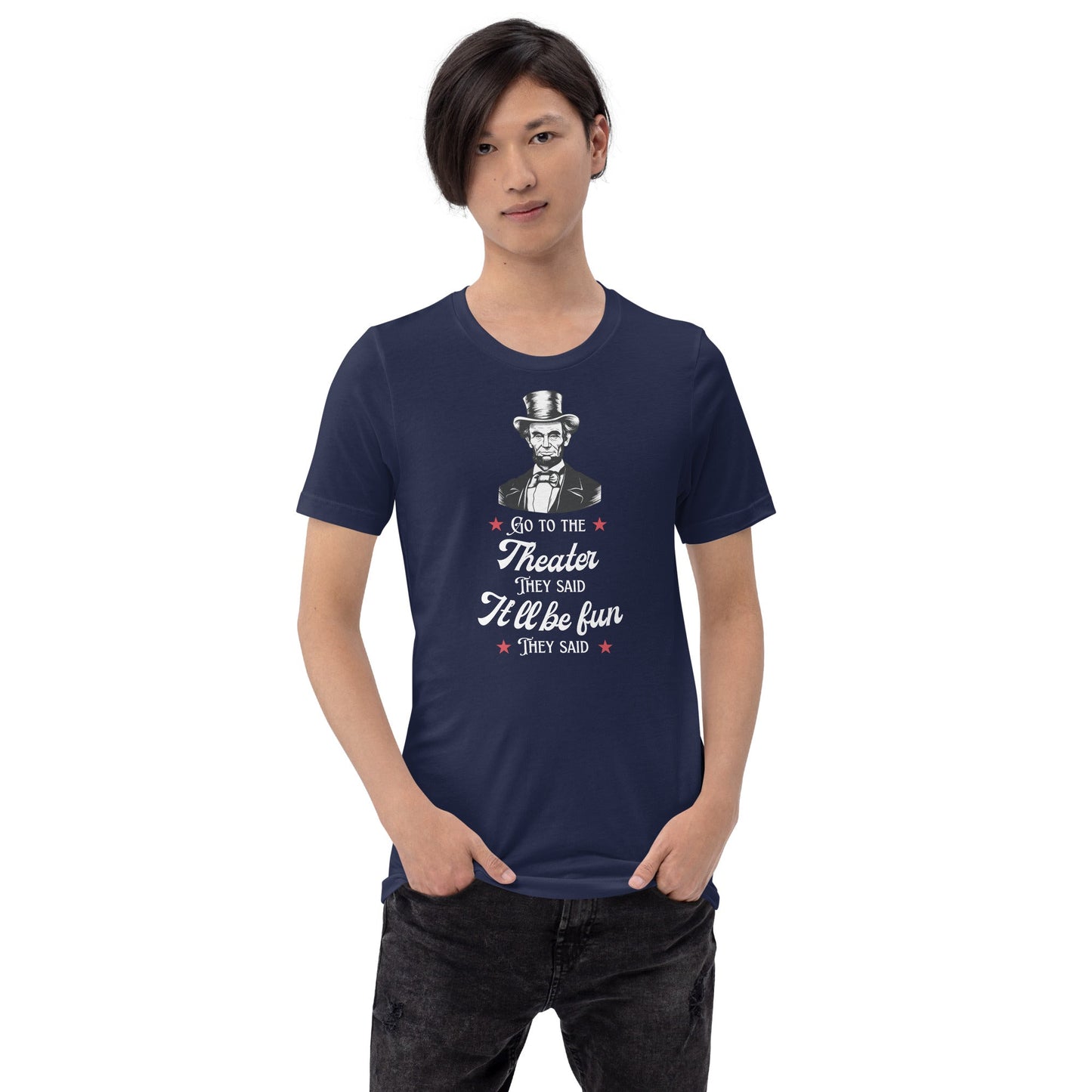 Unisex theater t-shirt - Bright Eye Creations