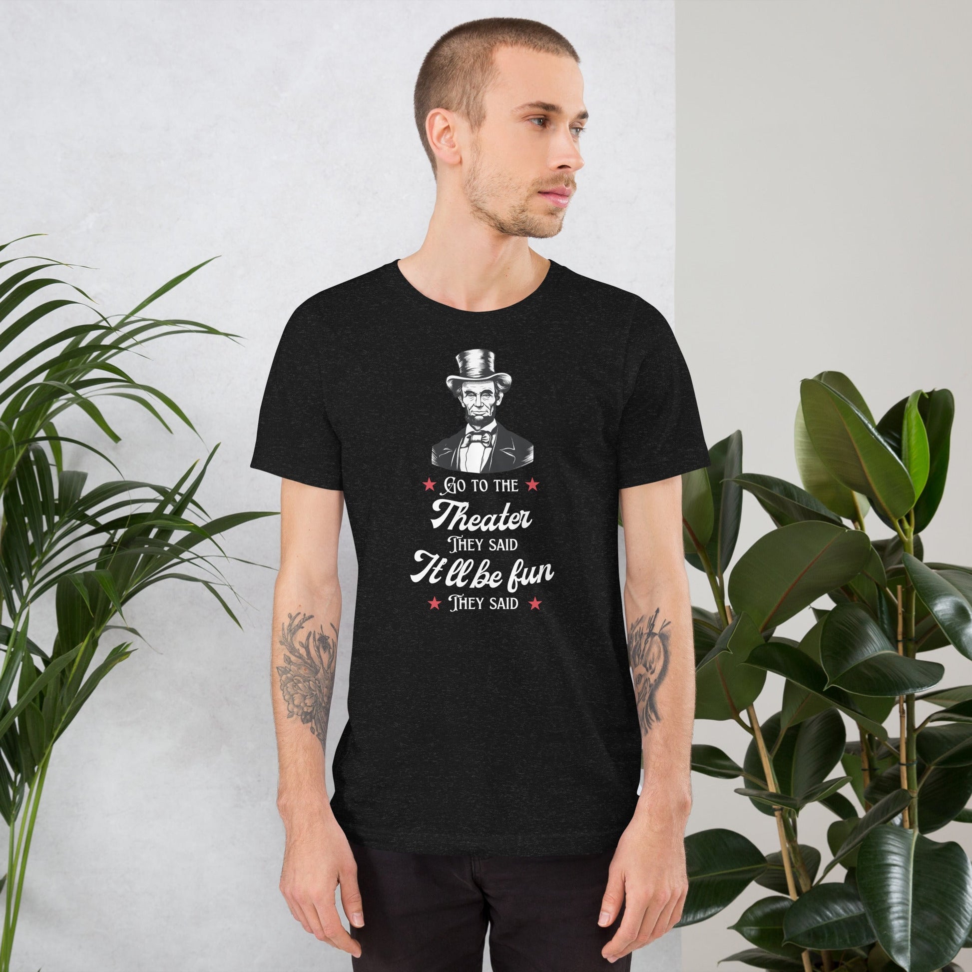 Unisex theater t-shirt - Bright Eye Creations