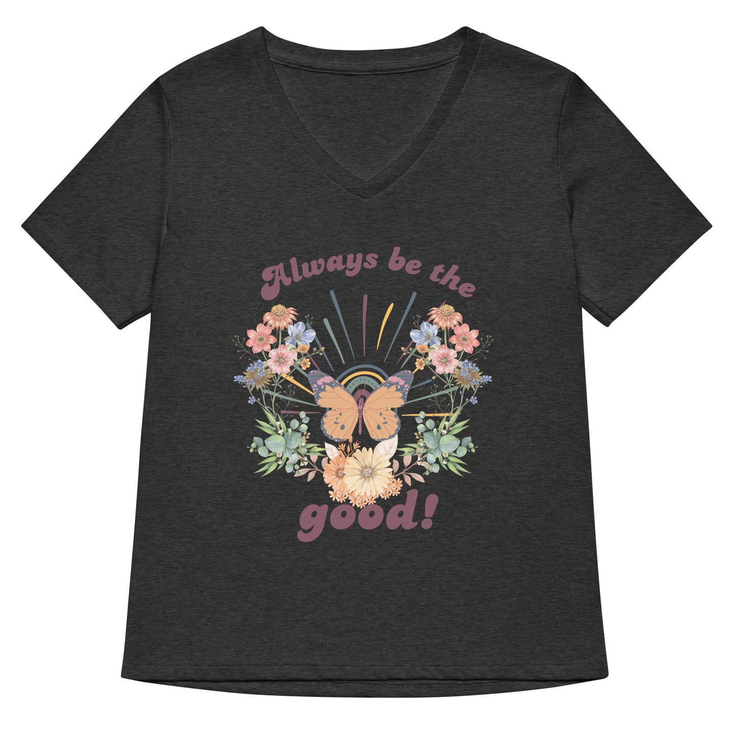 Be the Good Women’s relaxed v-neck t-shirt