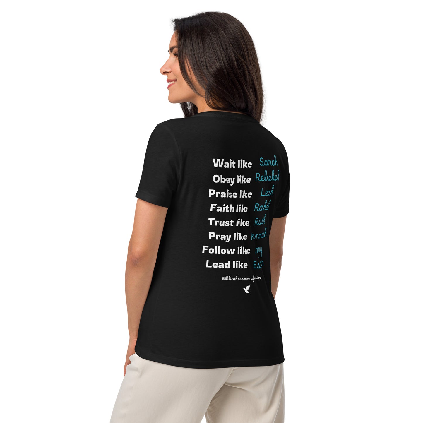 Strong Like Her Women’s relaxed v-neck t-shirt